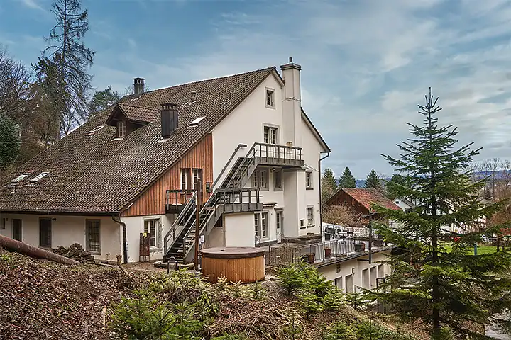 Haupthaus Mühle im Rehazentrum in Uessikon