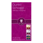 pinke Verpackung "Dunkli Schoggi" Madagaskar